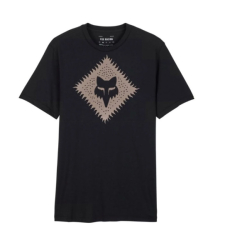 Pánské tričko Fox Racing Leo Prem Ss Tee - Black