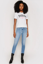 Dámské tričko Fox Racing Center Stage Boyfriend Tee - bílá