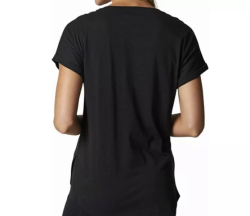 Dámské tričko FOX Racing Boundary Ss Top - Black/Pink