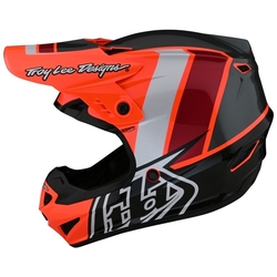 Dětská helma na motokros TroyLeeDesigns Youth GP Helmet Nova Glo Orange 2022