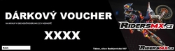 Dárkový voucher Ridersmx.cz