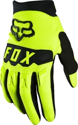 Dětské rukavice FOX Youth Dirtpaw Glove Race Flo Yellow 2023