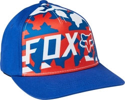 Dětská čepice FOX Youth Rwt FlexFit Hat Royal Blue