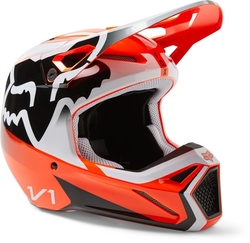 Dětská Mx Helma Fox V1 Youth Leed Helmet Flo Orange 2023