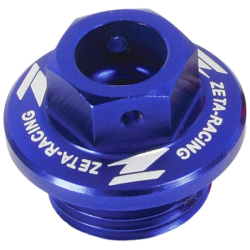 Plnicí zátka oleje ZETA Yamaha YZ125 94-25 YZ250 99-25 YZ250F/YZ450F 03-25 Blue