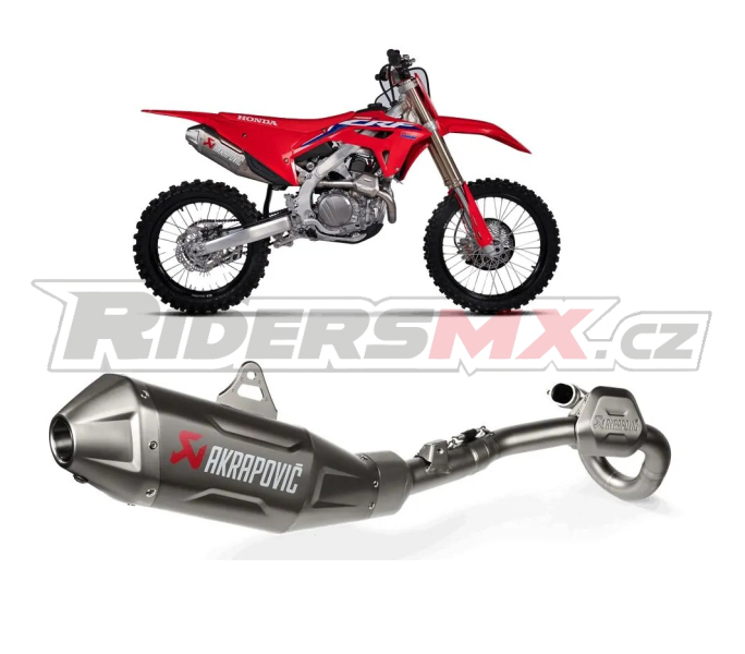 Výfukový systém Akrapovič Evolution Line Titanium Full System Honda CRF450R 21-24