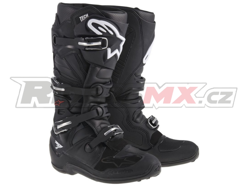 boty TECH 7, ALPINESTARS (černé)