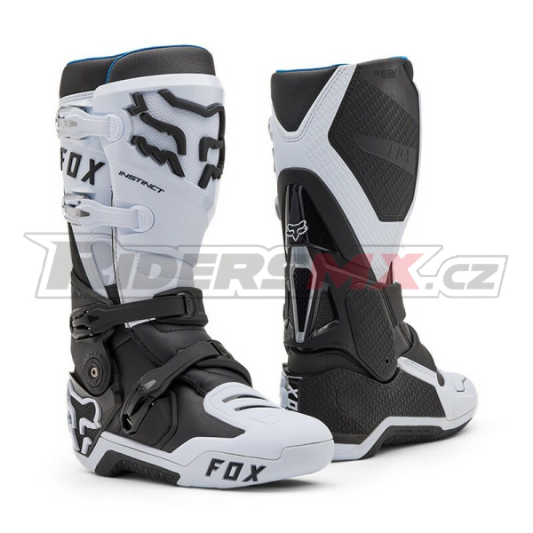 MX Boty FOX Instinct Boots Black / White