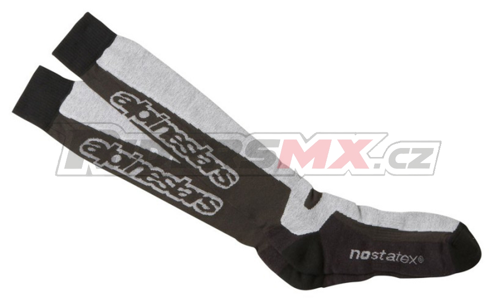 ponožky TERMAL TECH, ALPINESTARS (černé/šedé)