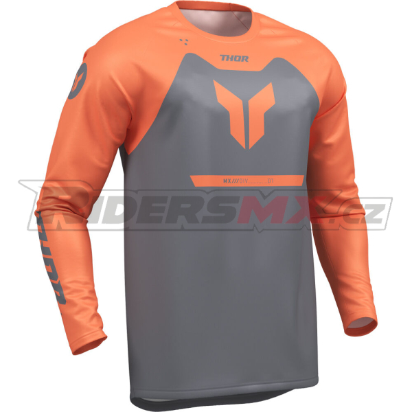 Mx Dres THOR Ridemode Jersey Menace Charcoal 2026