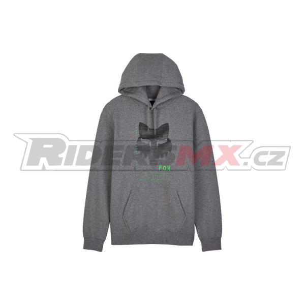 Pánská mikina FOX Dispute Pullover Fleece Heather Graphite