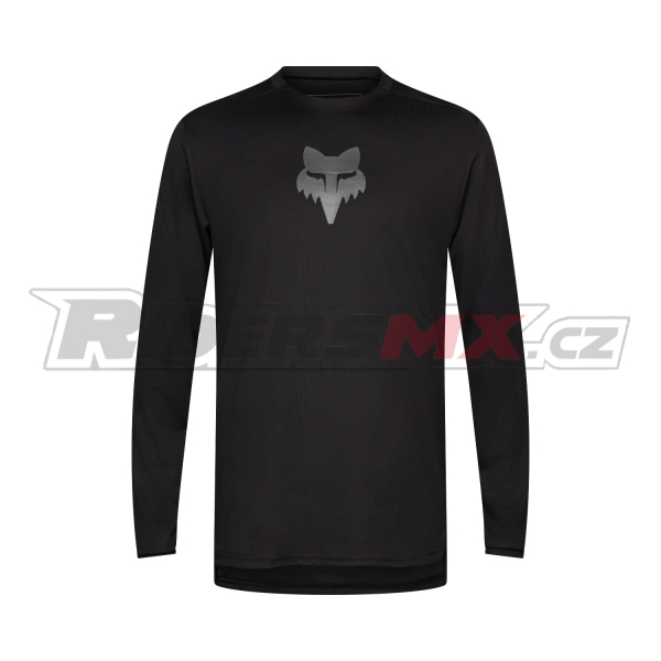 MTB dres Fox Ranger Fox Head Long Sleeve Black