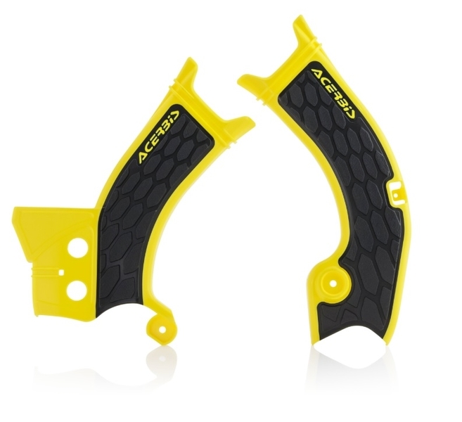 Chrániče rámu Acerbis X-Grip Frame Protector Suzuki RMZ250 19-24 / RMZ450 18-24 Yellow Black