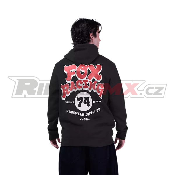 Pánská mikina Fox Racing Racewear Fleece Pullover Black