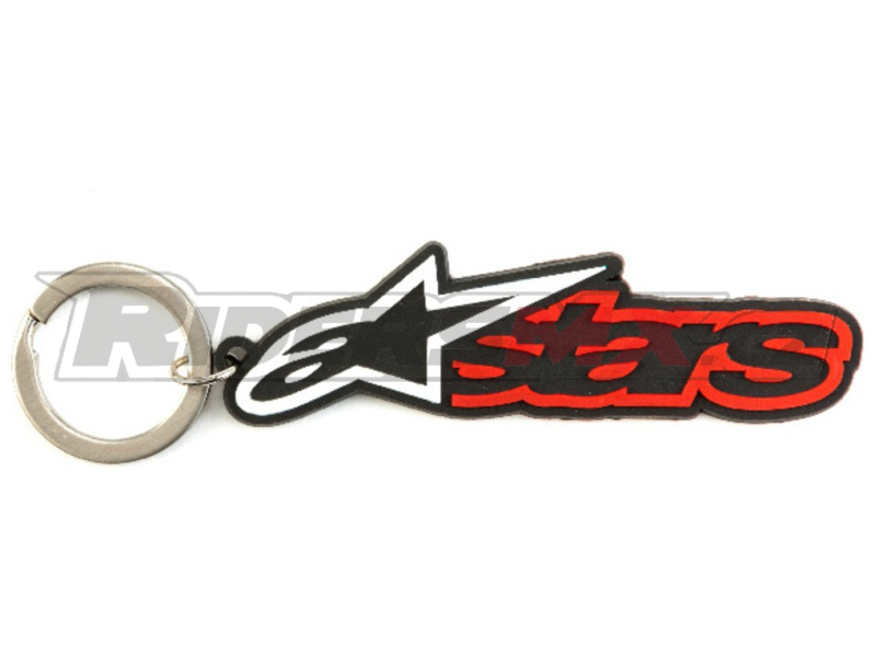 klíčenka BLAZE KEY FOB, ALPINESTARS (černá/červená)