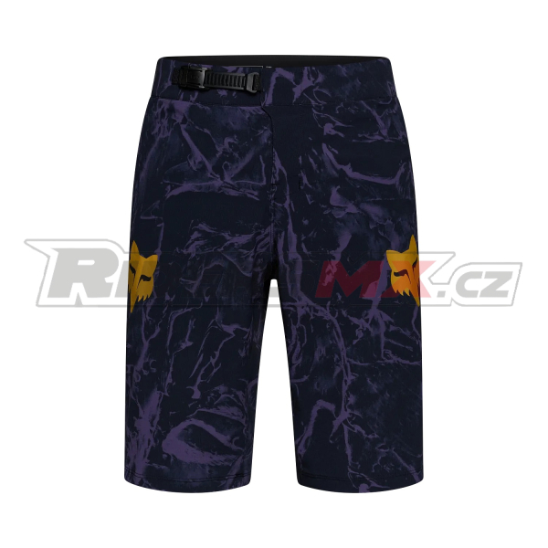 MTB kraťasy Fox Ranger Image Print Plum Purple
