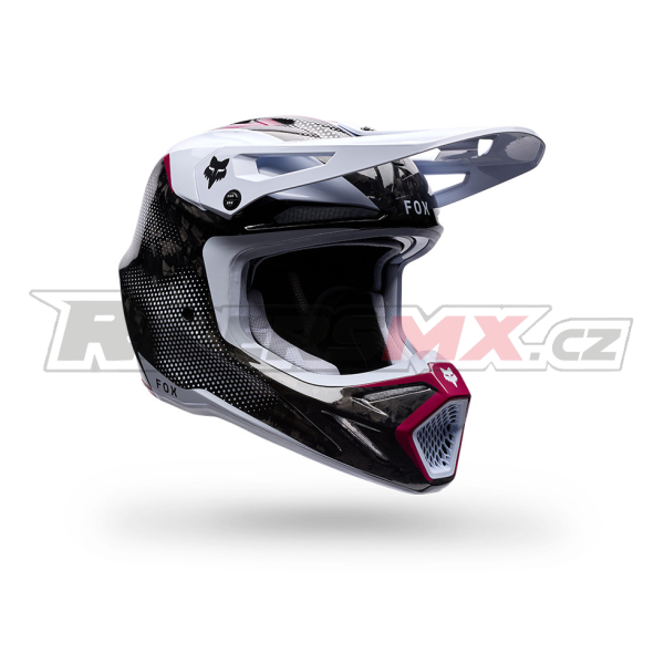 Mx Helma FOX V3 RS Tactile Helmet White 2026