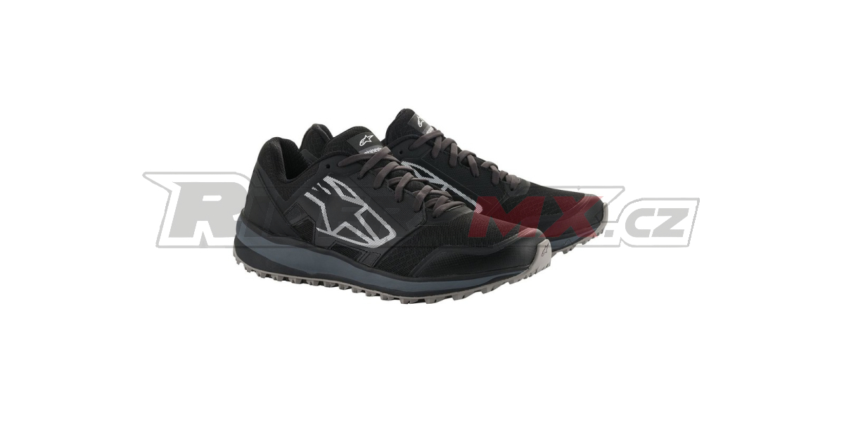 boty META TRAIL SHOES, ALPINESTARS (černá/tmavá šedá)