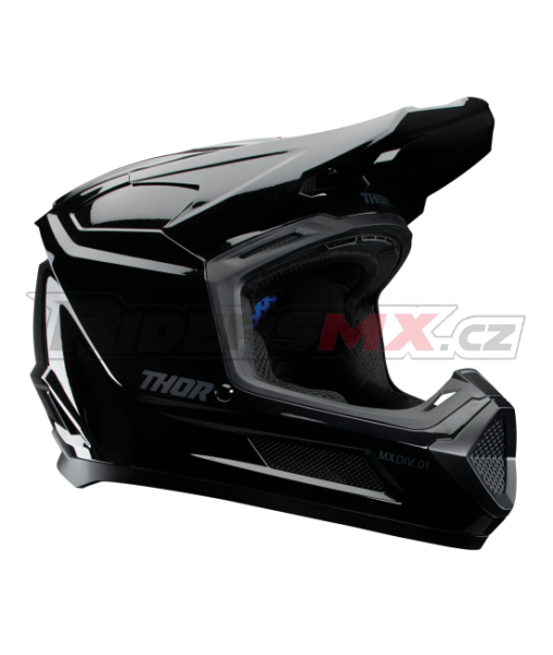 Dětská Mx Helma THOR Fleet Helmet Blackout Gloss Black 2026