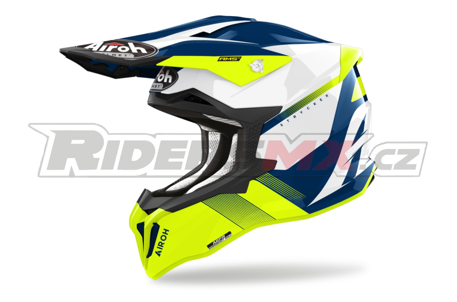 přilba STRYCKER Blazer, AIROH (žlutá) 2025