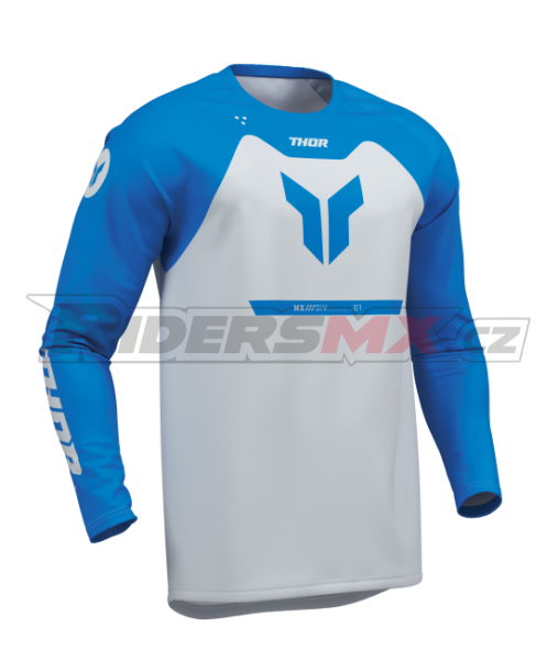 Dětský Mx Dres THOR Ridemode Jersey Youth Menace Blue 2026