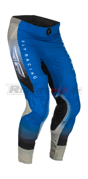 kalhoty LITE, FLY RACING - USA 2023 (modrá/šedá/černá)
