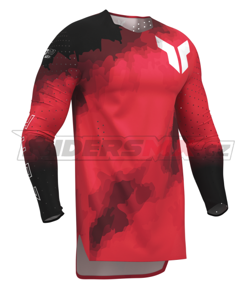 Mx Dres THOR Sportmode Carbon Black/Red 2026