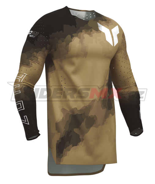 Mx Dres THOR Sportmode Carbon Black/Copper 2026