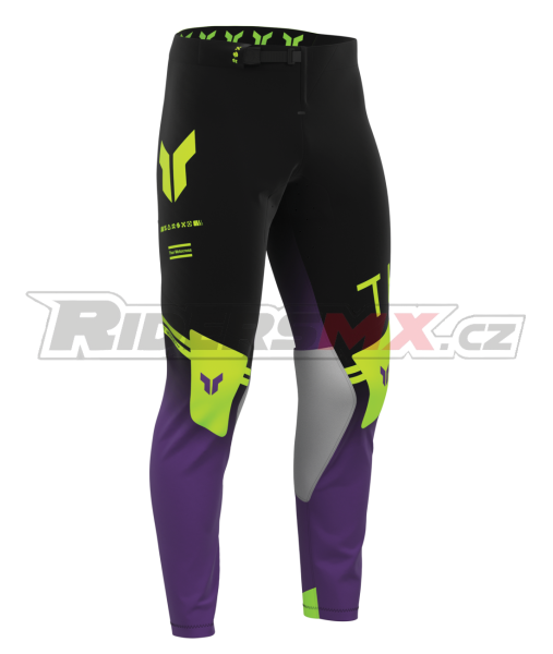 Mx Kalhoty THOR Sportmode Geo Black/Purple 2026