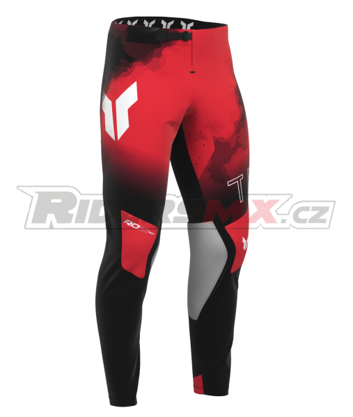 Mx Kalhoty THOR Sportmode Carbon Black/Red 2026