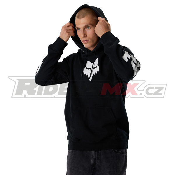 Pánská mikina Fox Apex Fleece Pullover Hoodie Black