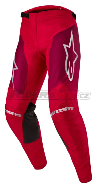 kalhoty RACER HOEN, ALPINESTARS (červená/karmínová)