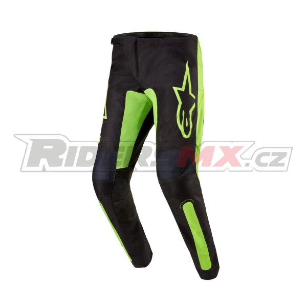 kalhoty FLUID LURV, ALPINESTARS (černá/žlutá fluo)