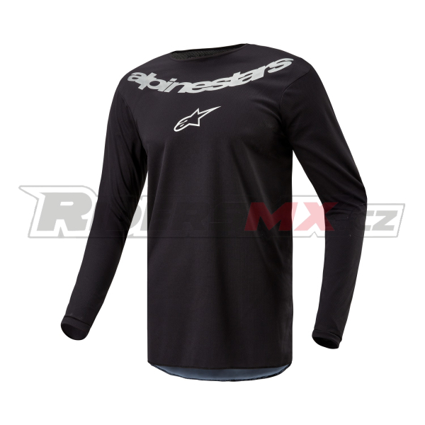 dres FLUID GRAPHITE, ALPINESTARS (černá/střibrná) 2027