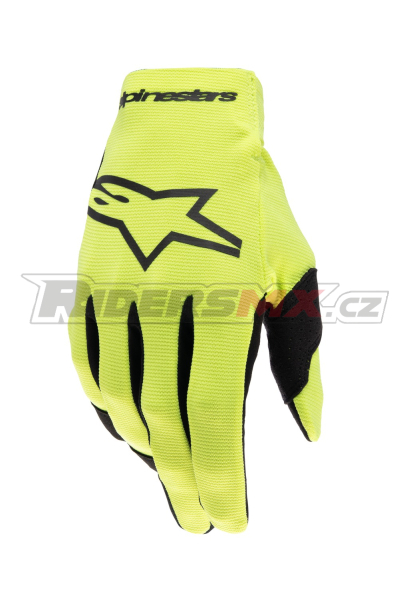 rukavice RADAR, ALPINESTARS, dětské (žlutá fluo/černá) 2026