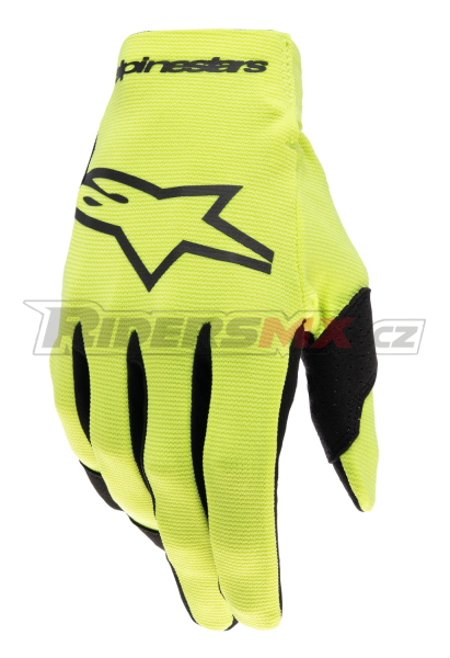 rukavice RADAR, ALPINESTARS (žlutá fluo/černá) 2026