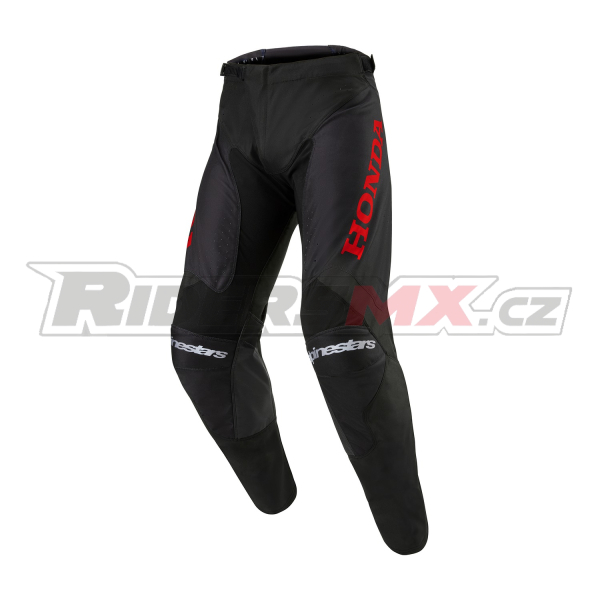 kalhoty RACER ICONIC HONDA kolekce, ALPINESTARS (černá/červená) 2026