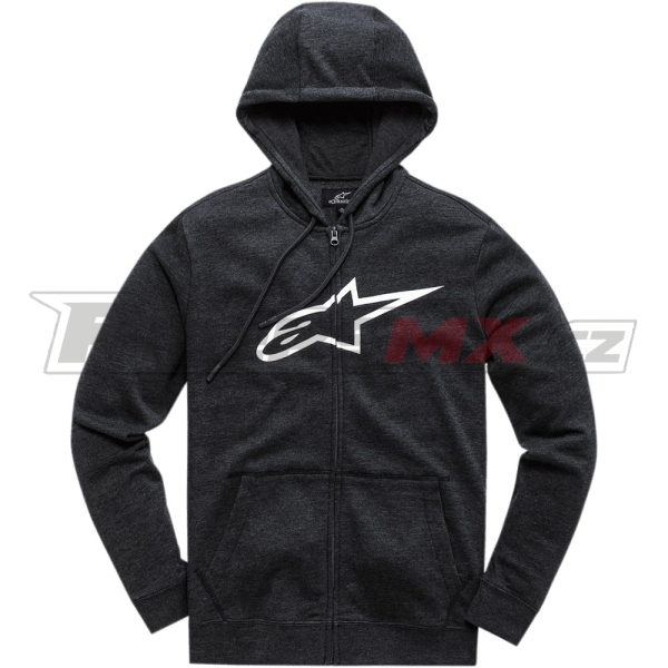 mikina AGELESS II FLEECE, ALPINESTARS (tmavě šedá)