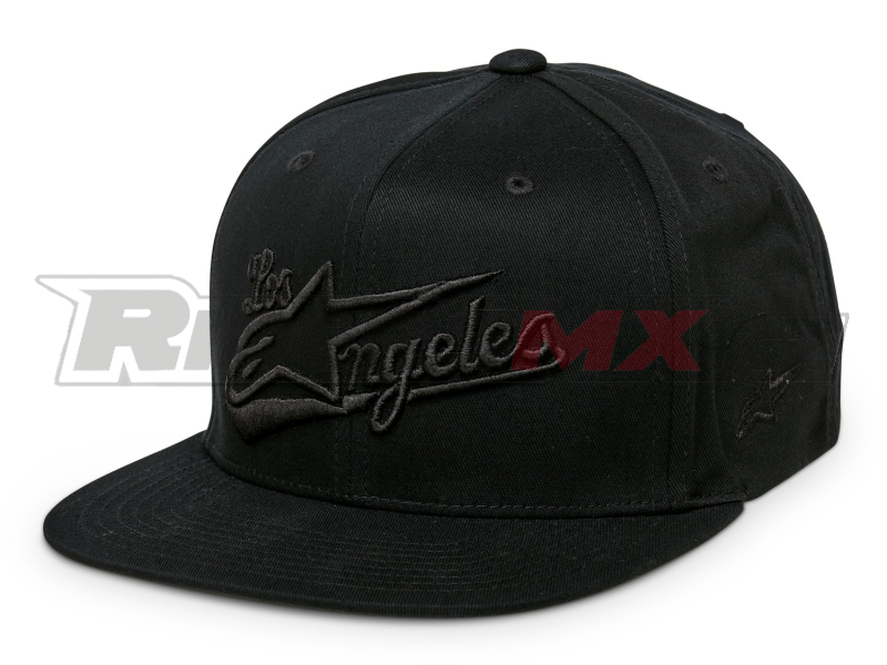 kšiltovka LOS ANGELES HAT, ALPINESTARS (černá/černá)
