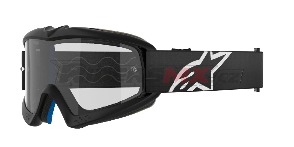 brýle VISION YOUTH CORP, ALPINESTARS, dětské (černá, čiré plexi) 2027