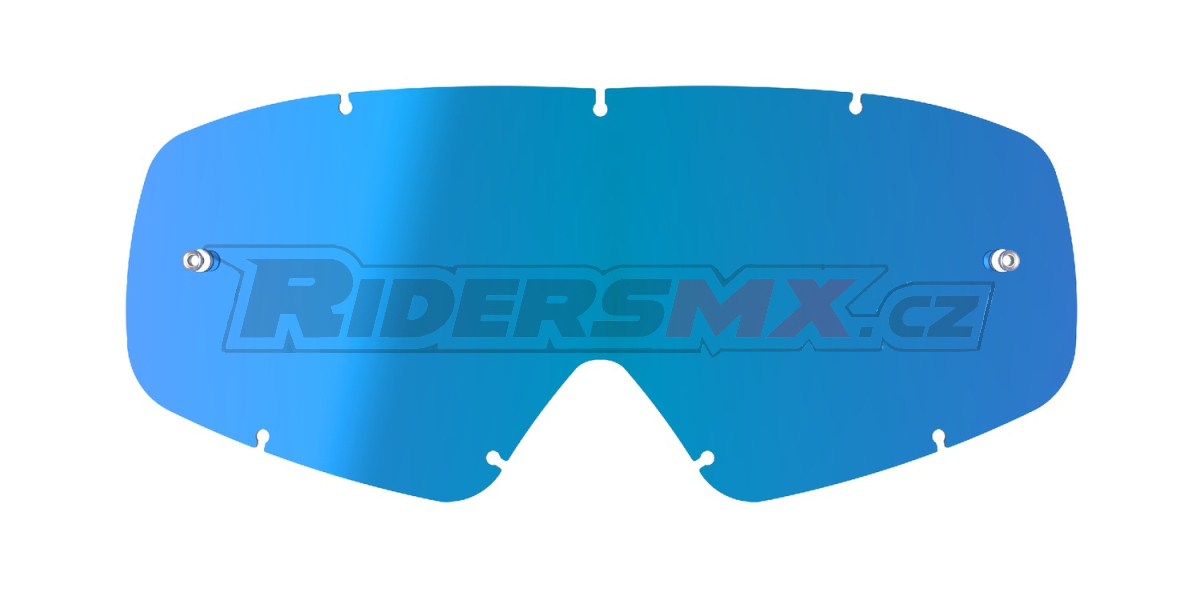 plexi pro brýle VISION YOUTH, ALPINESTARS (zrcadlové modré)