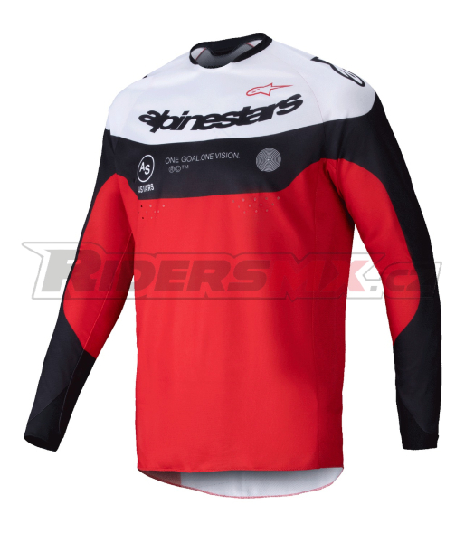 dres PRO-DURA, ALPINESTARS (černá/červená/bílá) 2027