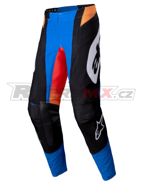kalhoty TECHSTAR MELT, ALPINESTARS (oranžová/modrá)