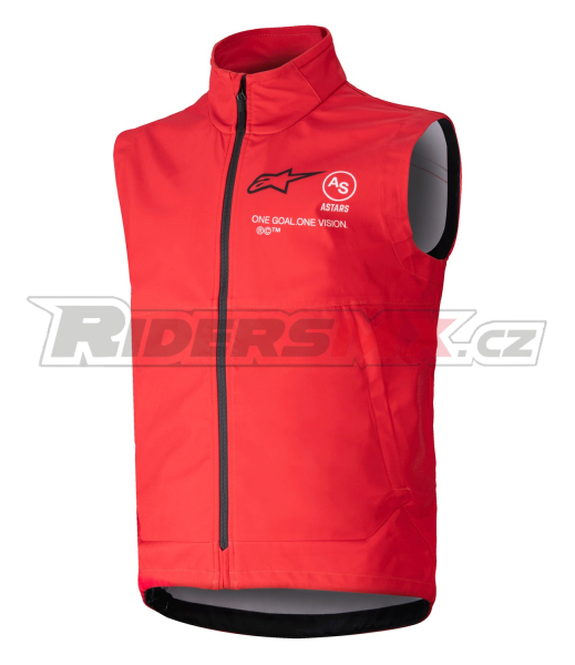 vesta TECHSTAR SOFTSHELL, ALPINESTARS (červená) 2026
