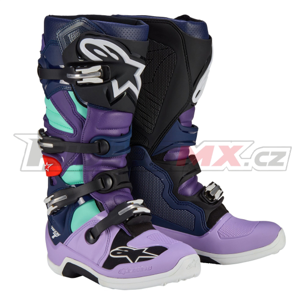 boty TECH 7 limitovaná edice IMPERIAL, ALPINESTARS (modrá)