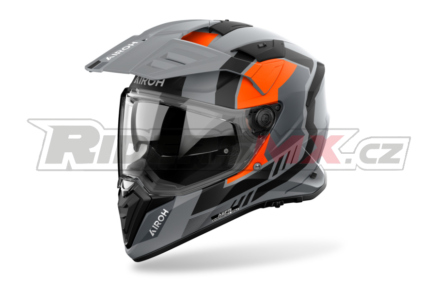 přilba BANDIT Horn, AIROH (oranžová matná) 2027