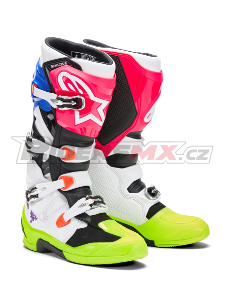 boty TECH 7 limitovaná edice HAY, ALPINESTARS (multicolor)