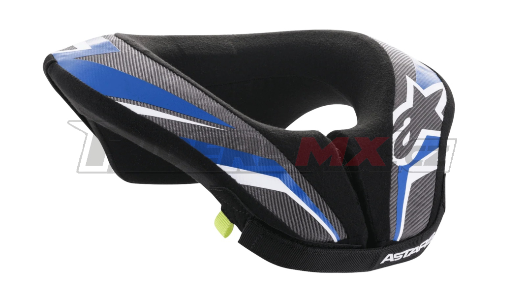 Dětský chránič krční páteře Alpinestars Youth Sequence Neck Roll Black/Anthracite/Blue 2027