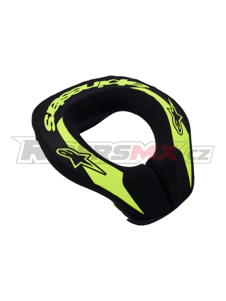 Dětský chránič krční páteře Alpinestars Youth Sequence Neck Roll Yellow Fluo/Black 2027
