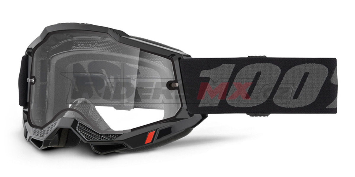 ACCURI 2 100%- USA, brýle ENDURO - čiré plexi